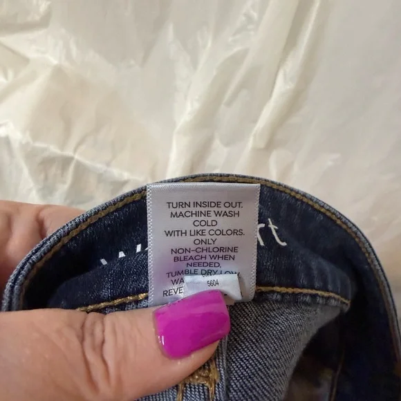 Westport Dark Blue Women's Straight Leg Jeans size 6 - Picture 6 of 6